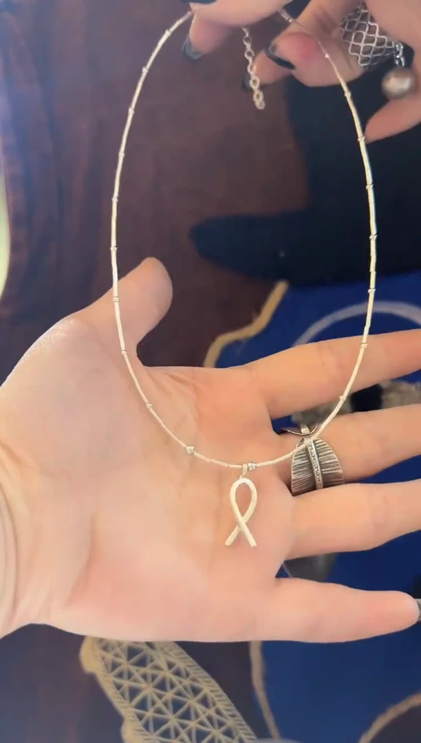 无925银马*角项链