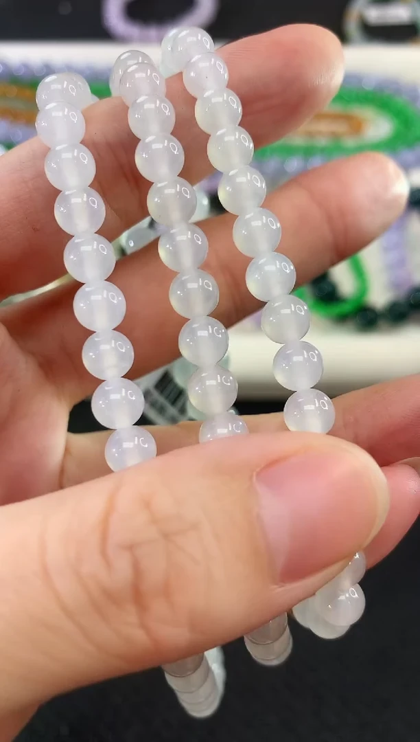 未镶嵌手串翡翠85|6800