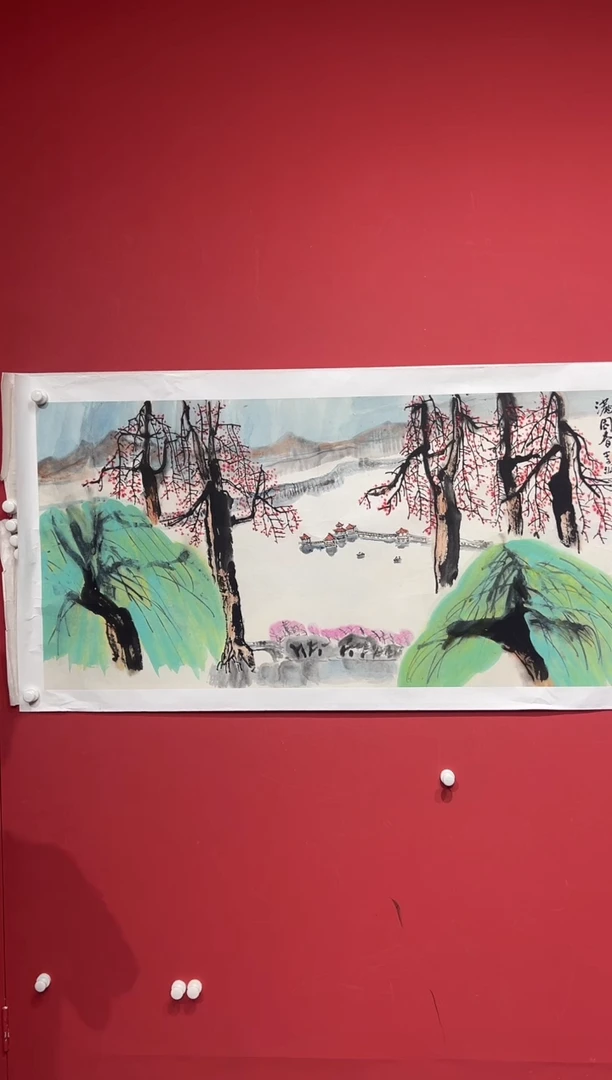 国画李纲-8平尺-国画作品-金