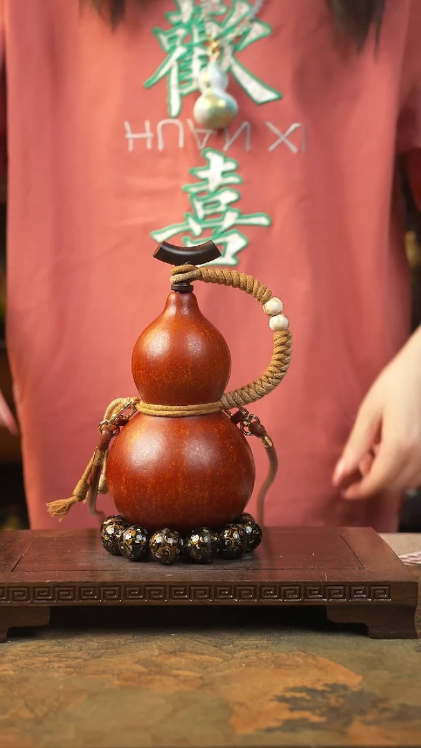 034云匠大漆酒葫芦一物一拍