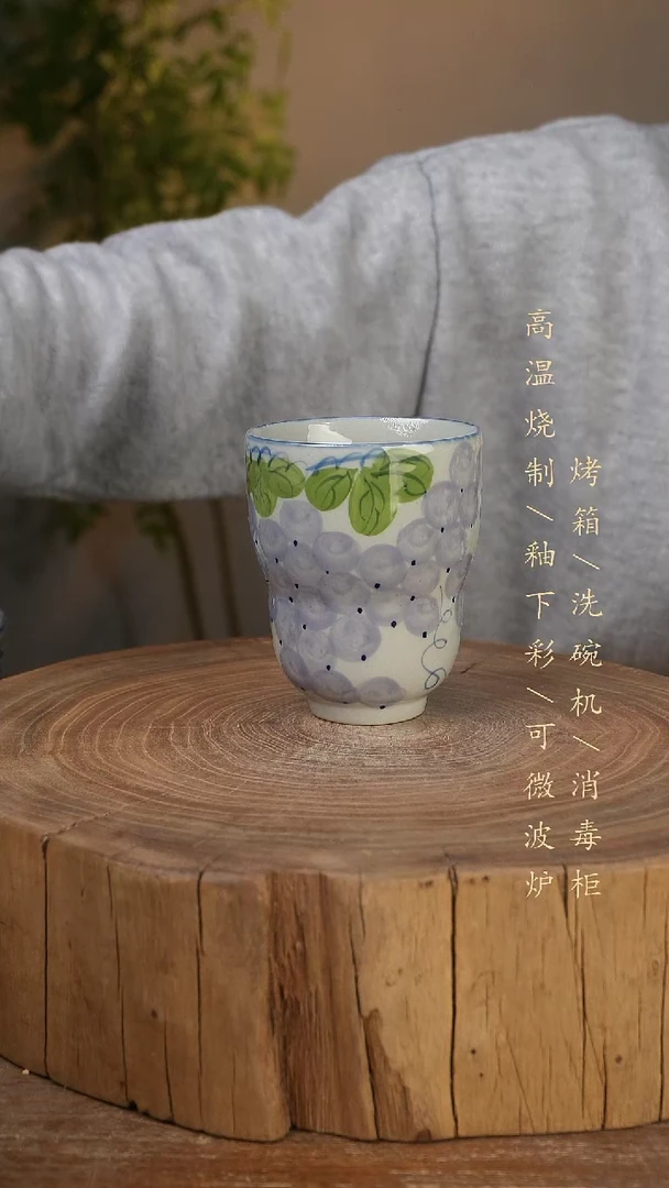 碗瓷景德镇手工手绘高温瓷釉下彩