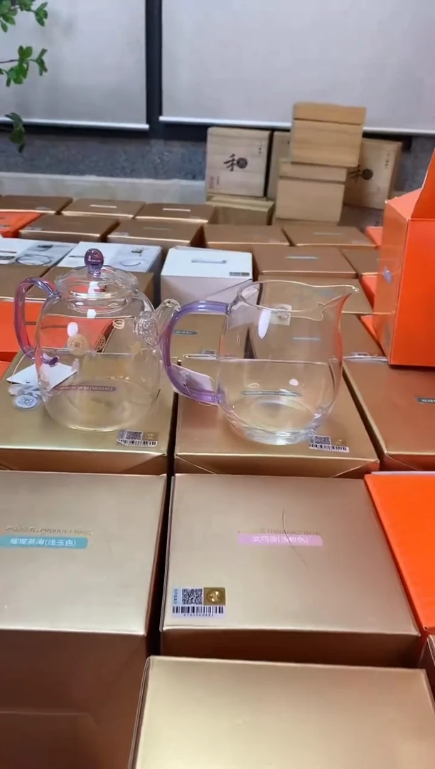 瑞币纹-宴臣壶/浅紫+澄然浅紫