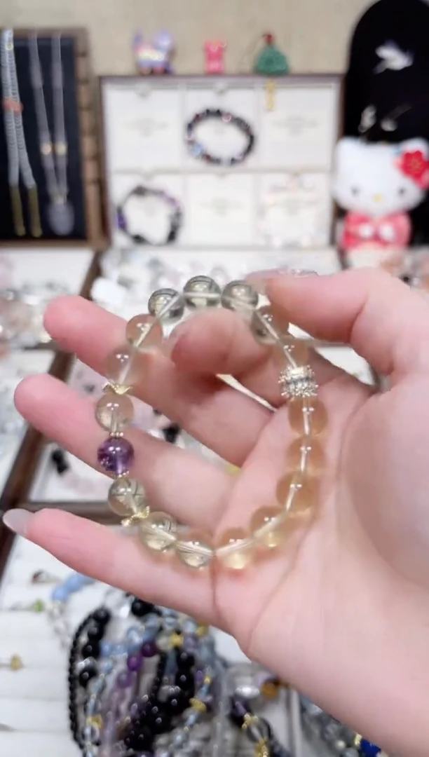 【闪购商品】水晶手串合金051 设计款