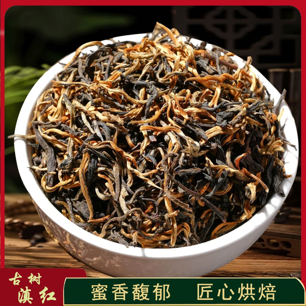 2024新茶古树滇红-云南凤庆滇红古树红茶薯香型高山古树红茶茶叶