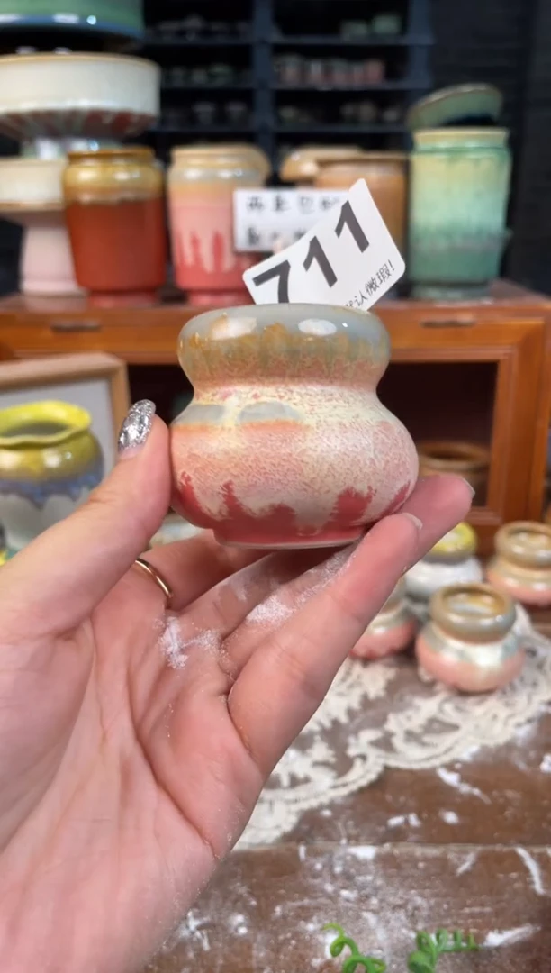 瓷片711知木小芳花盆编号