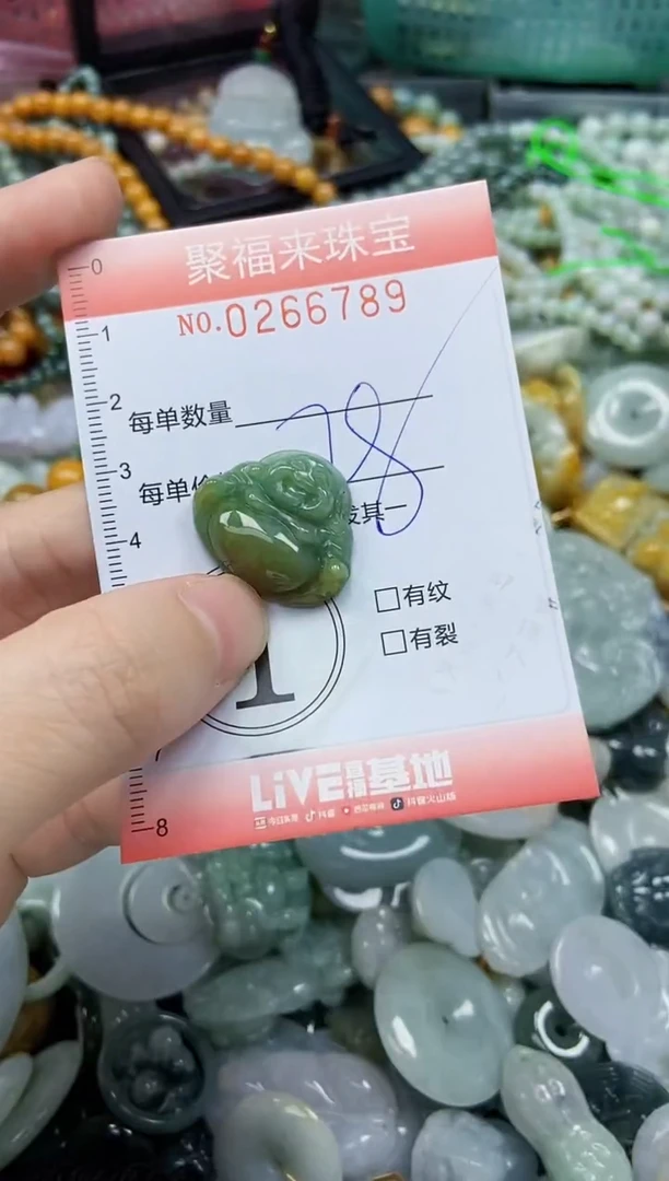 未镶嵌挂件翡翠闪购0266789