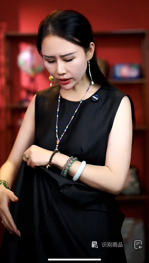 【黑色袍子】手工绣中式风