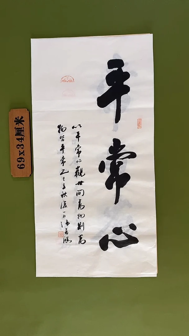 书法书法 张若鸿 尺寸69cm*34cm