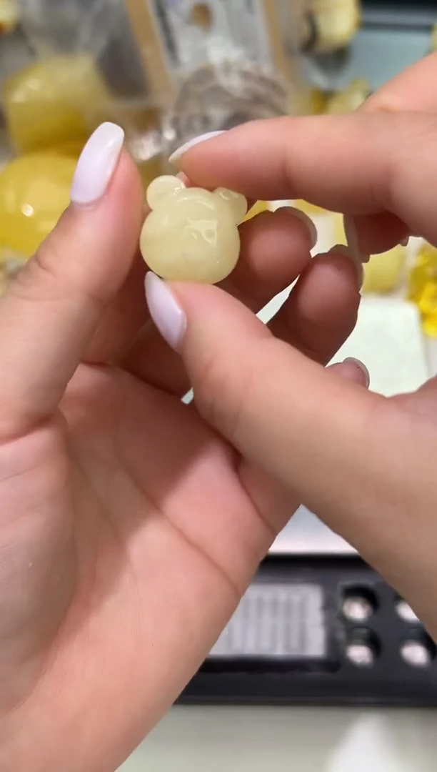 裸石琥珀未镶嵌琥珀蜜蜡吊坠
