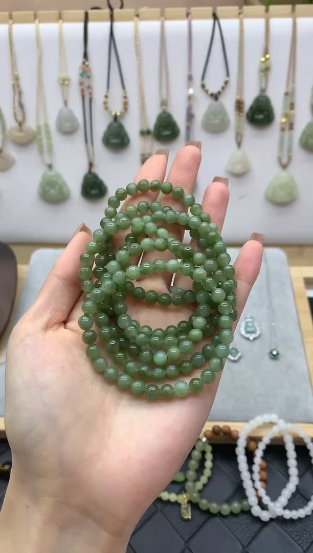 【闪购商品】和田玉手链未镶嵌多样性发货一个手串4
