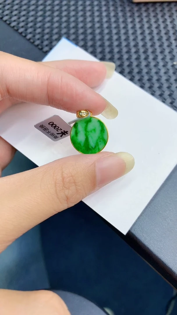 【闪购商品】翡翠颈饰银S925镶嵌000000008