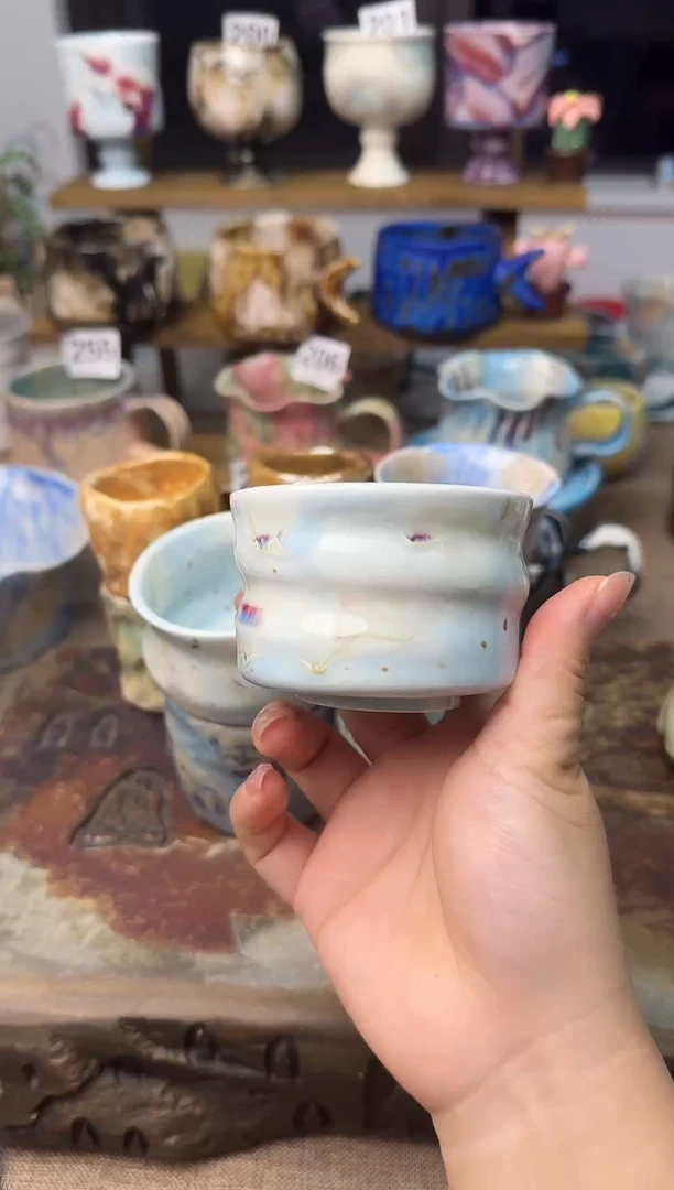 景德镇高温纯手作杯杯