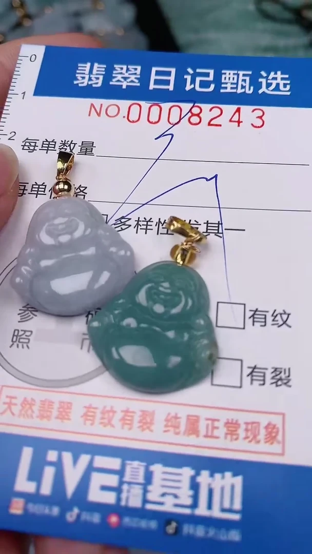 【闪购商品】翡翠颈饰未镶嵌00008243