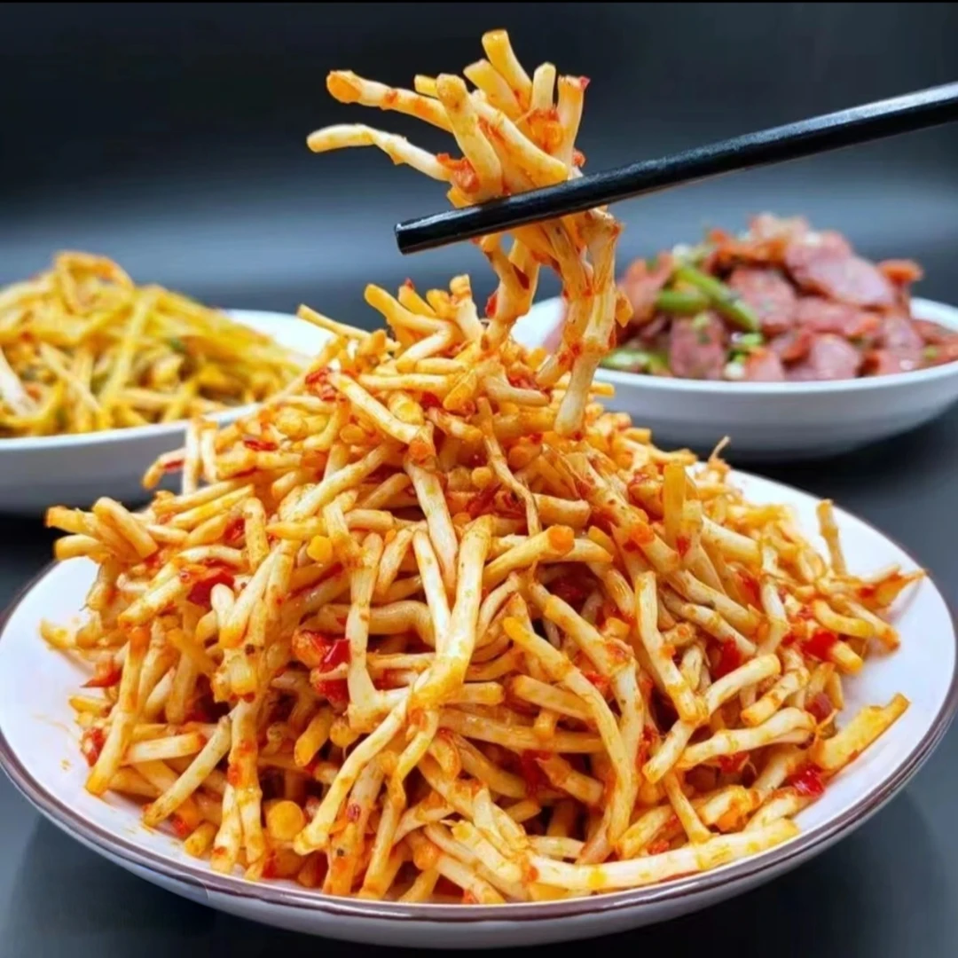 香辣折耳根四川特产鱼腥草云贵川渝下饭菜节节根爽脆可口开袋即食