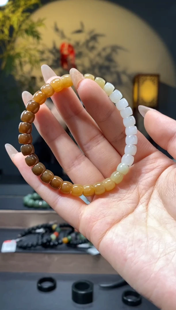 【闪购商品】和田玉1未镶嵌7mm糖手串