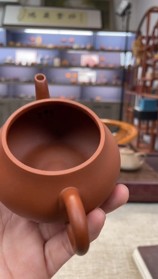 【闪购商品】紫砂茶壶朱泥大矮梨 季茗堂