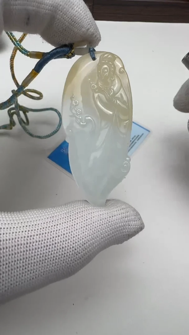 颈饰未镶嵌翡翠文玩文玩