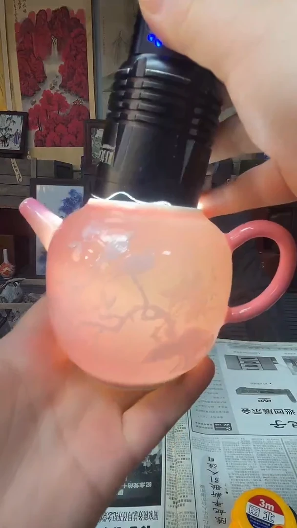 摆件陶景德镇老瓷仓0033