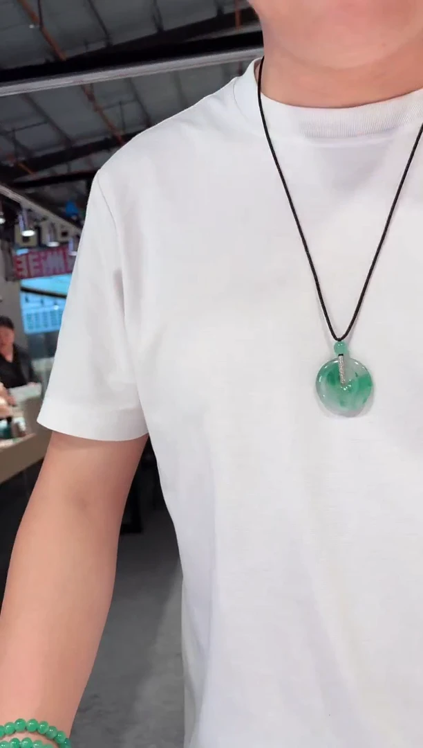 石英质玉未镶嵌颈饰06018007 随机发仅一件