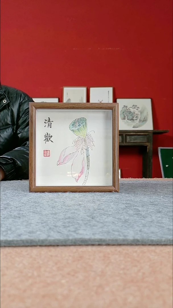 国画书协美协老师作品-17*17