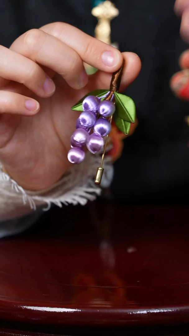 【闪购商品】织绣0801胸针非遗国风手工美物