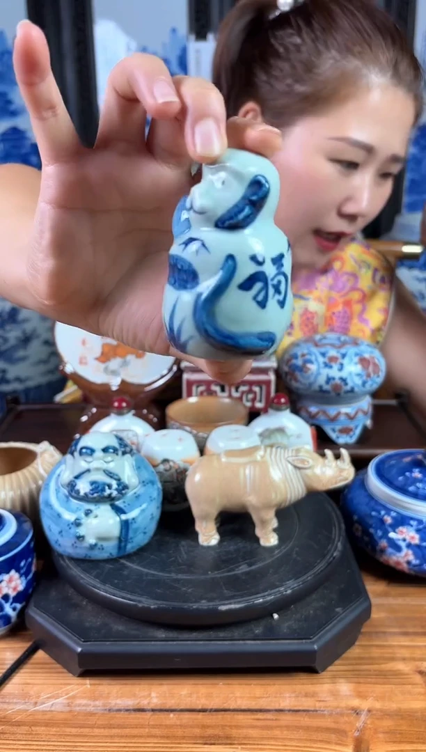 摆件景德镇陶瓷仿古摆件N817