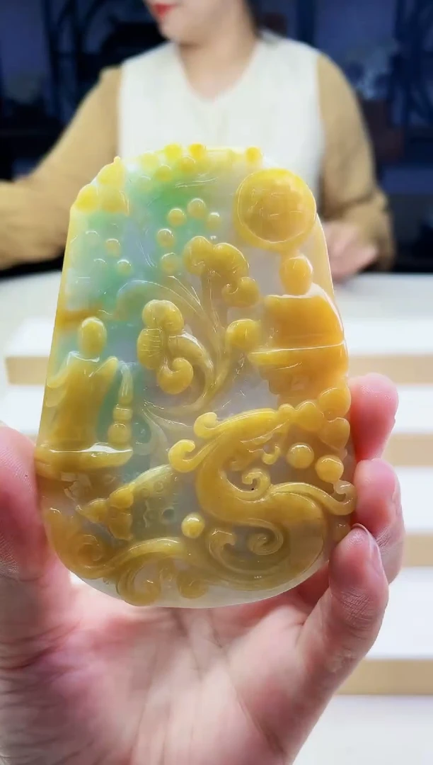 未镶嵌定制翡翠毛货09260086