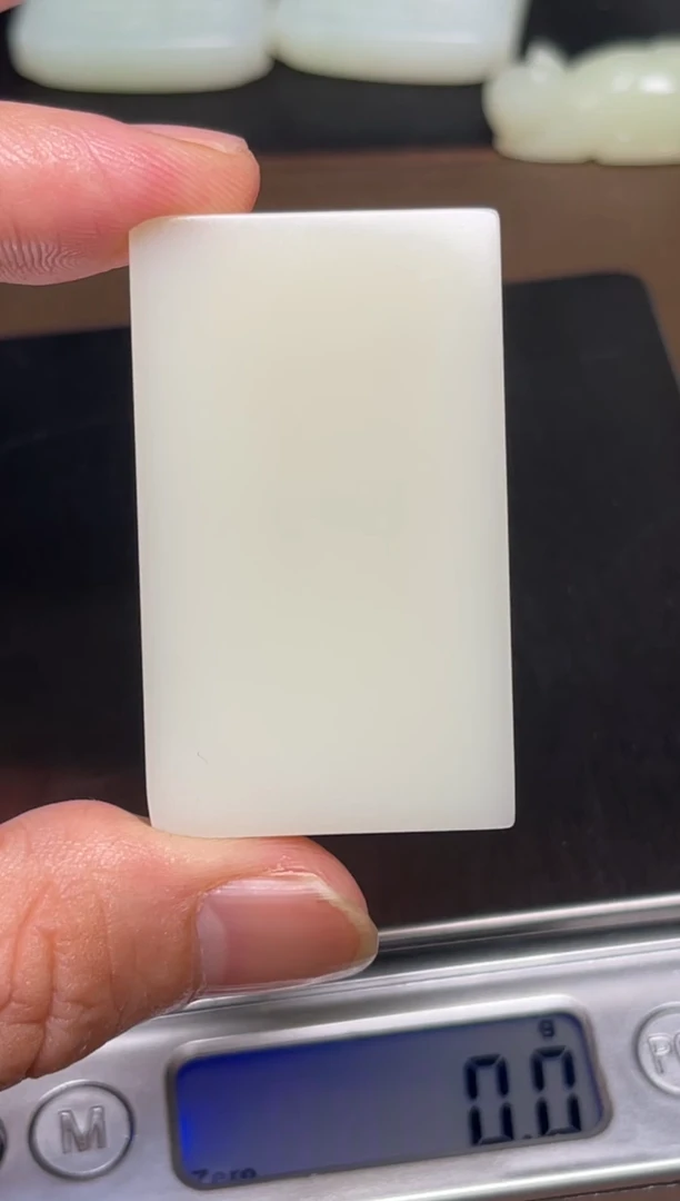 和田玉未镶嵌颈饰42 通 糯