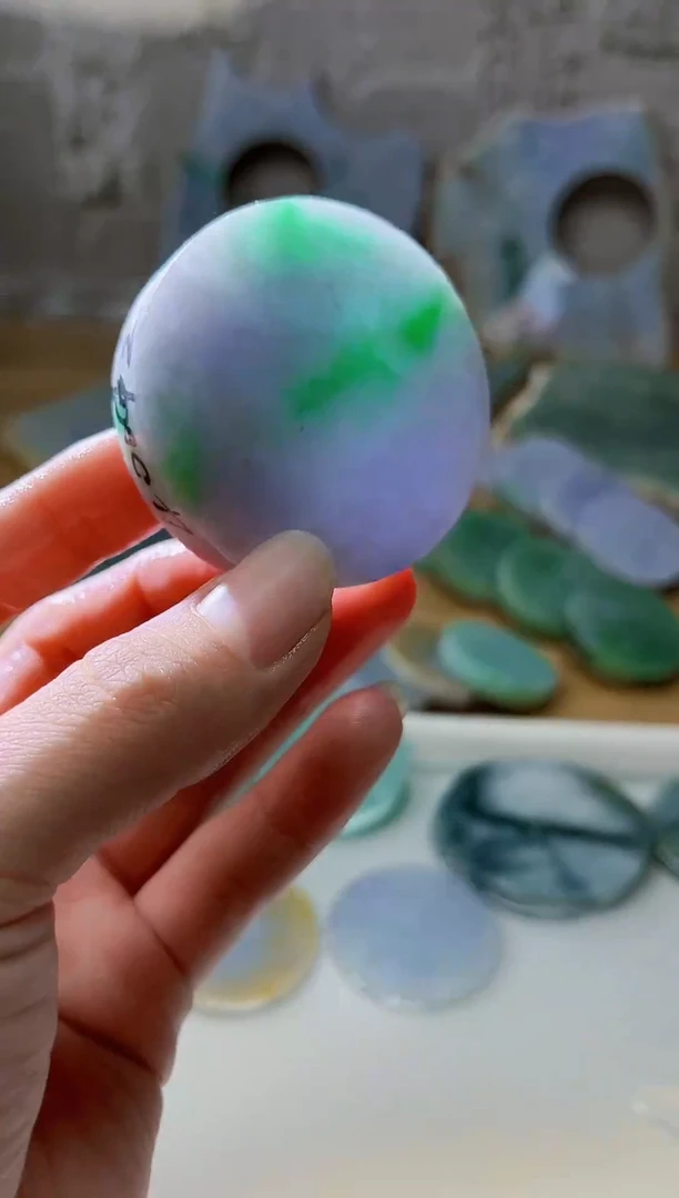 裸石翡翠天然翡翠A货221