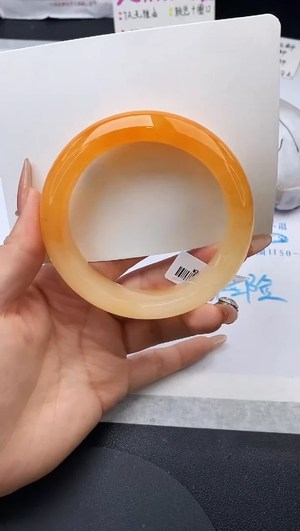 未镶嵌手镯石英质玉w92-HHB62+