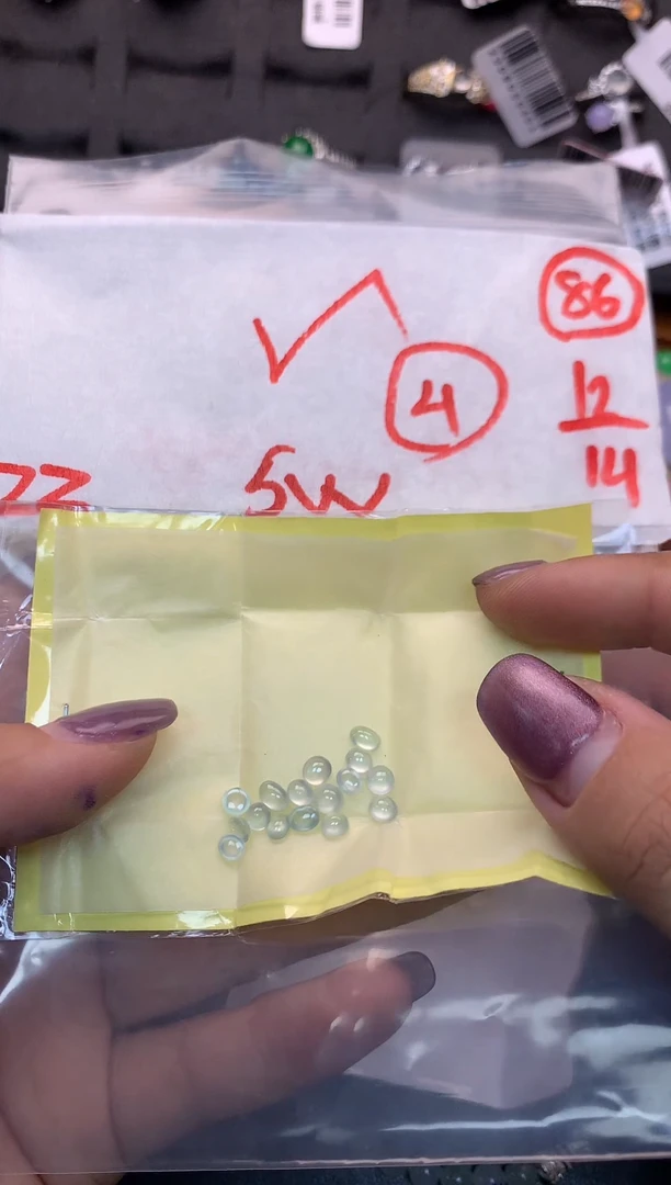 未镶嵌定制翡翠毛货需精细抛光多样性发一件蛋面+248元086