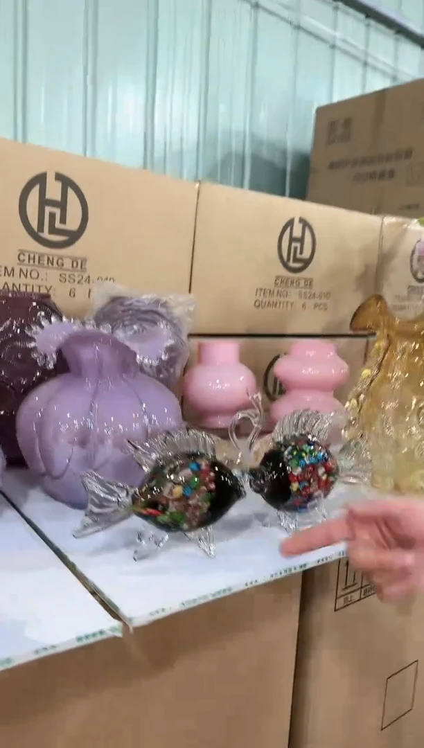 【闪购商品】玻璃于清花器R-早30一对