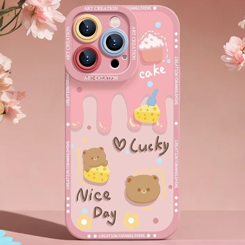 新款iPhone手机壳适用15/14防摔软壳16promax小众硅胶简约全包ins