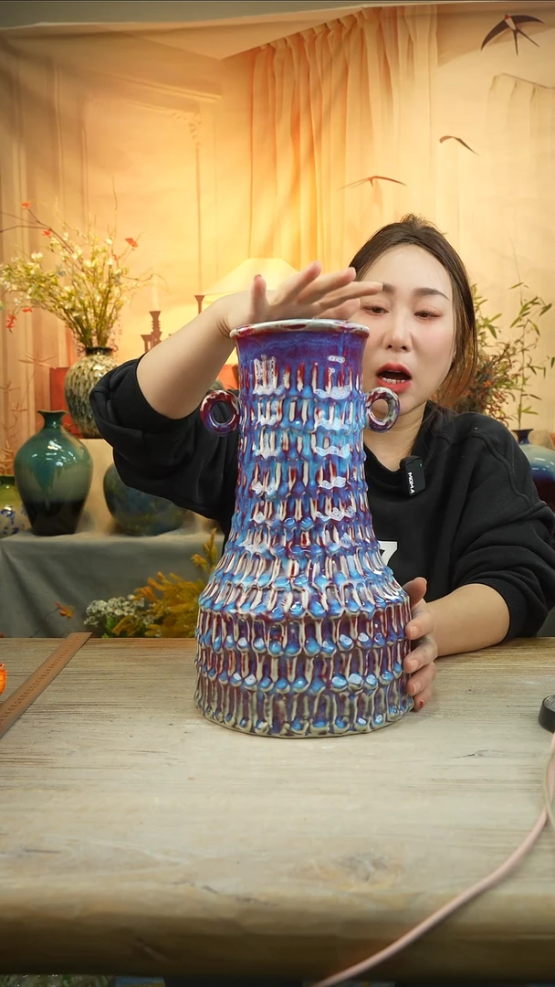 高35口13陶瓷花瓶花器