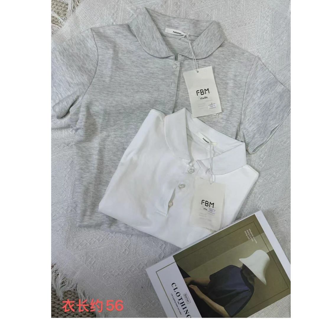 1928短款POLO衫短袖