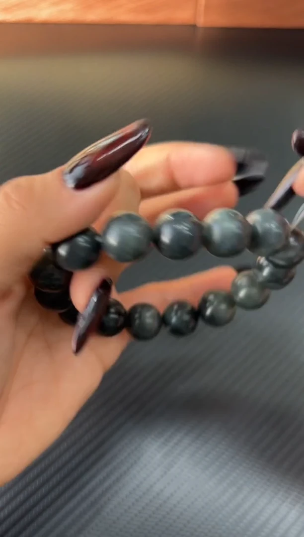 未镶嵌手串和田玉(****思若羌微色差卡14