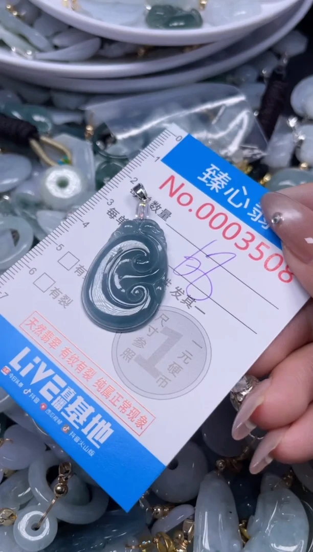 颈饰未镶嵌翡翠3508