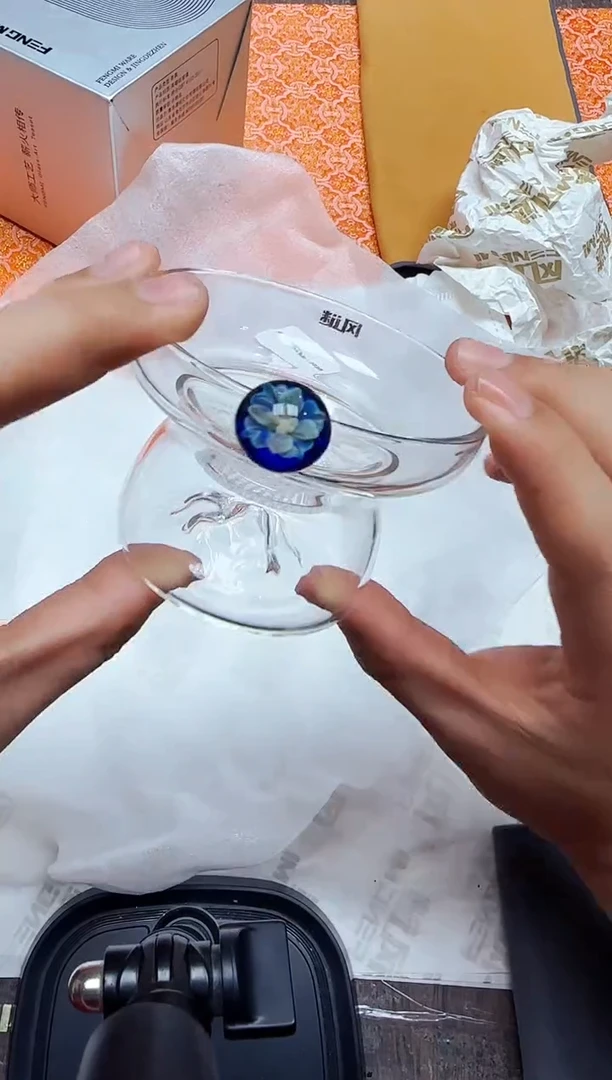 风谜·花语观山茶漏透明+茶巾