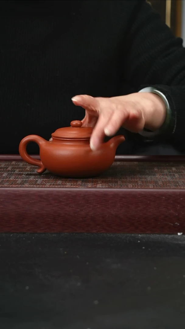 茶壶紫砂wh朱泥仿古