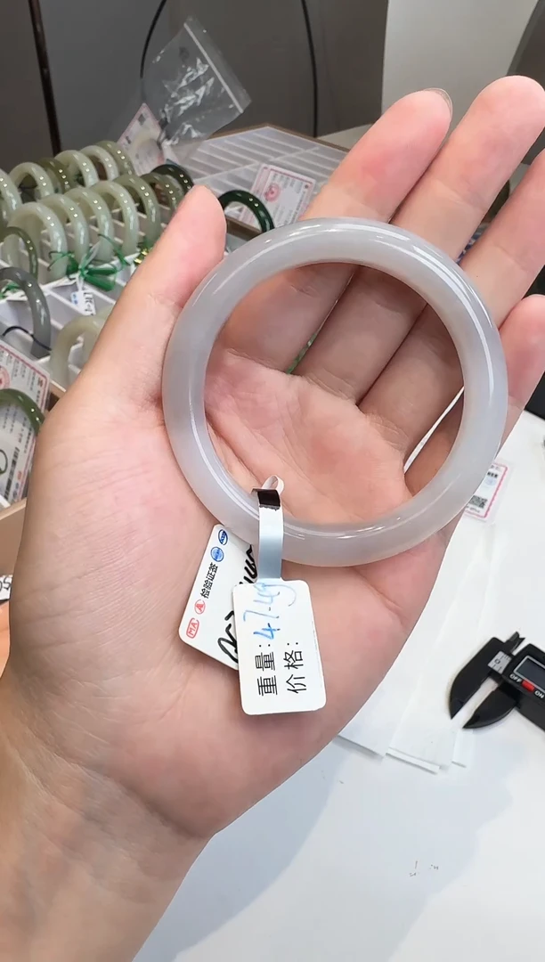 未镶嵌手镯和田玉57-ry145