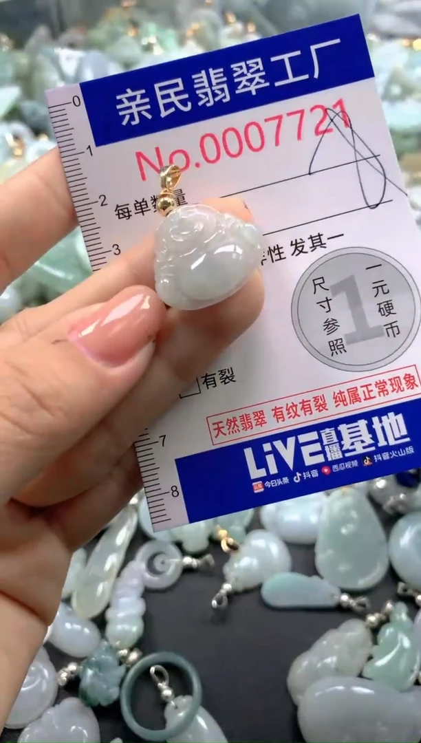 颈饰未镶嵌翡翠7721