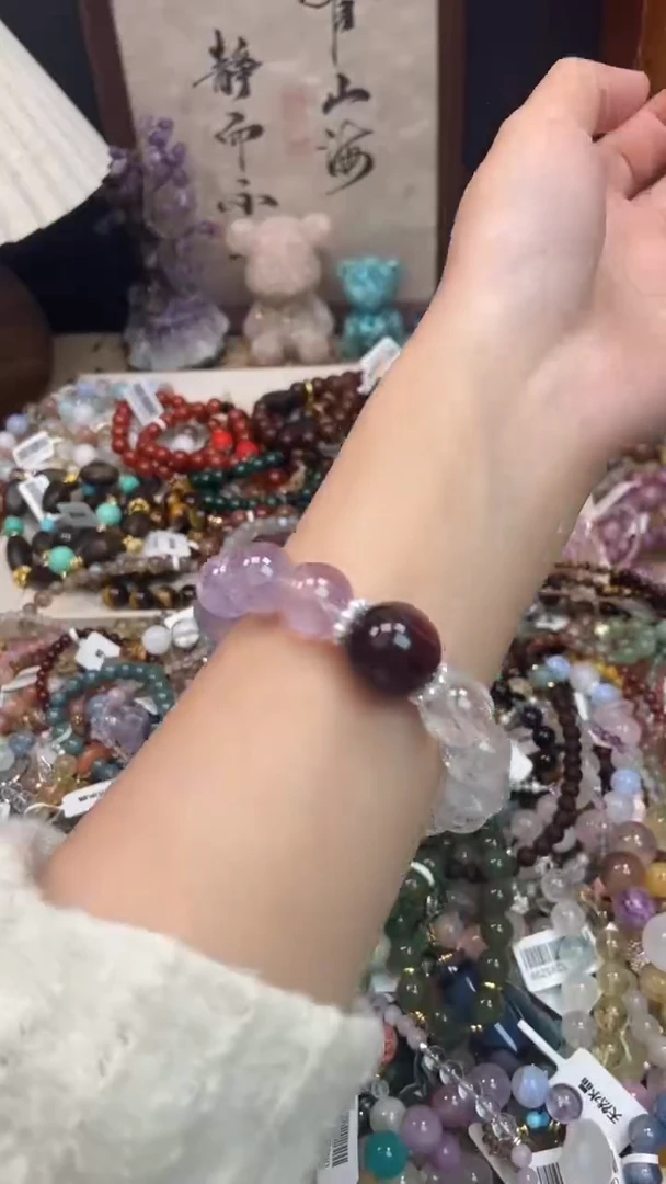 未镶嵌手链紫晶403