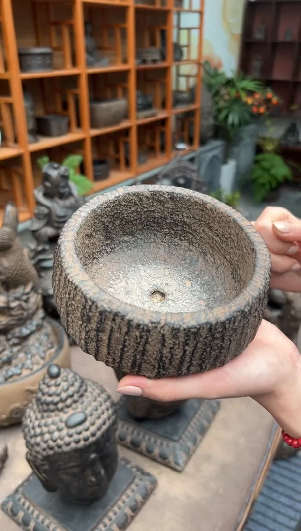 陶土【火山泥】小石钵