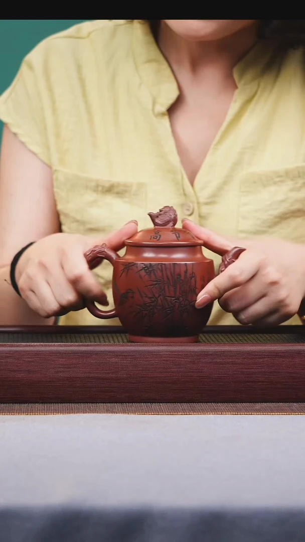 茶壶紫砂宜兴原矿紫砂作品