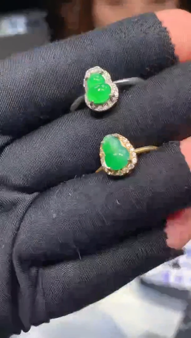 【闪购商品】翡翠戒指未镶嵌7定制翡翠-多样性发货（发其一）