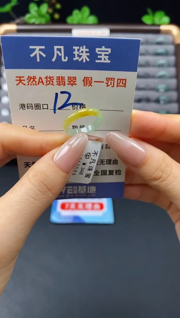 未镶嵌戒指翡翠天然A货翡翠10596