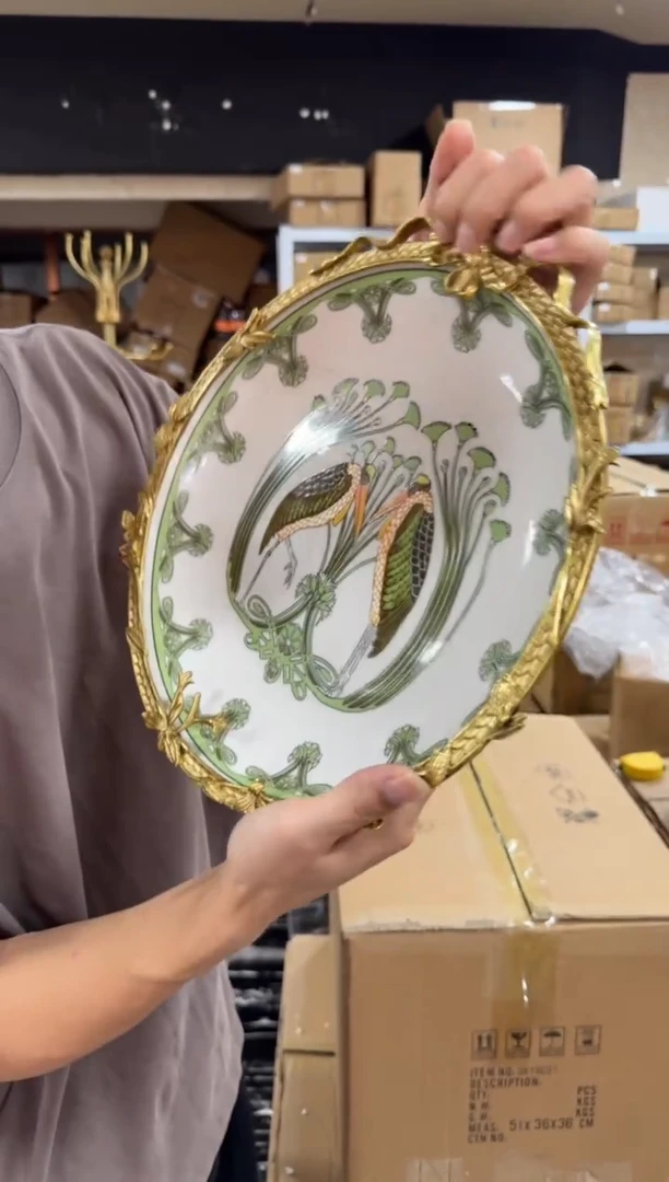 黄铜黛姿家居装饰品摆件