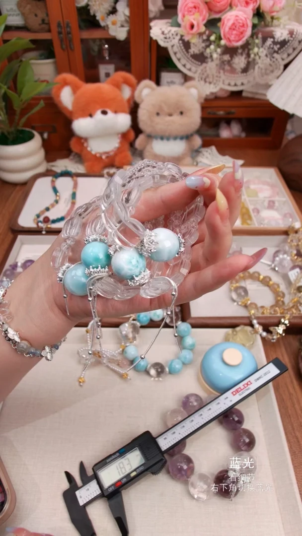 水晶手链未镶嵌?****马056多样性发货 发其一