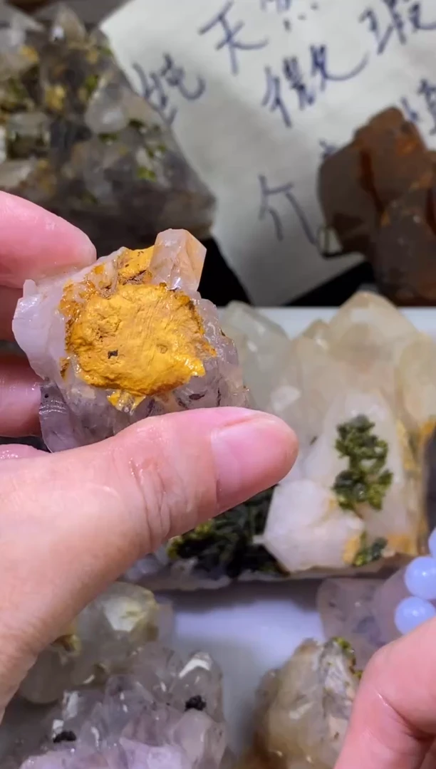 未镶嵌珠宝半成品水晶103号四川超七花园水晶