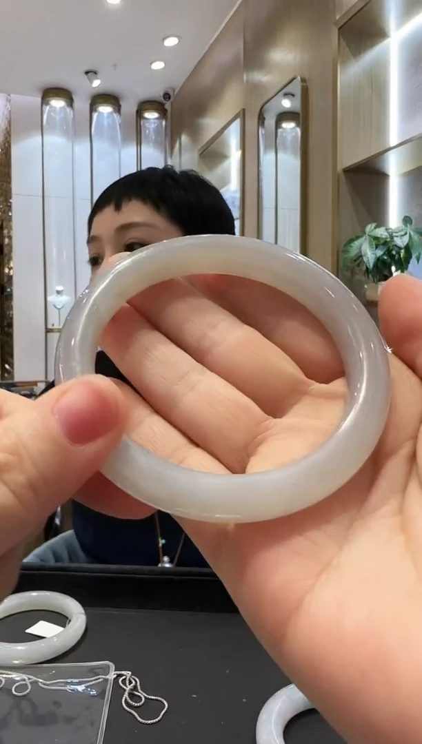 未镶嵌手镯和田玉【71】57mm